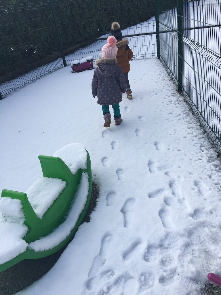 Neige à Bonnelles